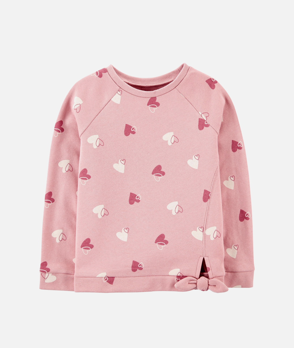 Printed fleece Sweatshirt
